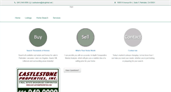 Desktop Screenshot of castlestoneproperties.com