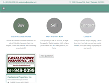 Tablet Screenshot of castlestoneproperties.com